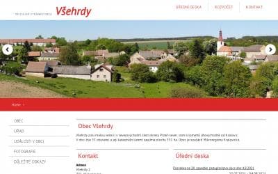 www.obecvsehrdy.cz