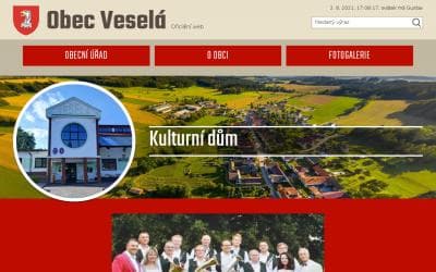 www.obecvesela.cz