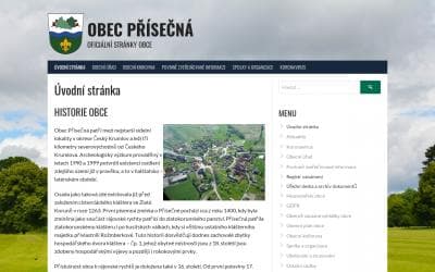 www.obecprisecna.cz