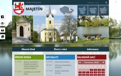 www.majetin.cz
