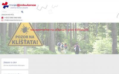 www.mojeambulance.cz