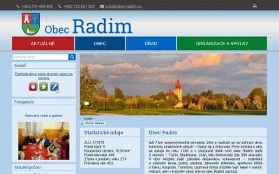 www.obec-radim.cz
