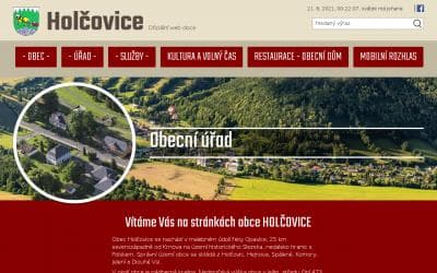 www.obecholcovice.cz