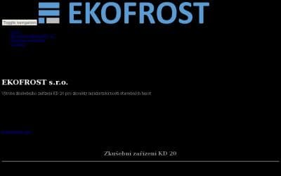 www.ekofrost.cz