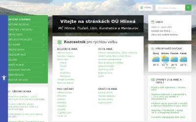 www.obec-hlinna.cz