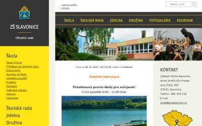 www.zsslavonice.cz