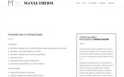 www.maxxitherm.cz