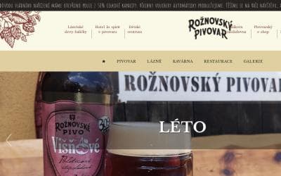 www.roznovskepivnilazne.cz