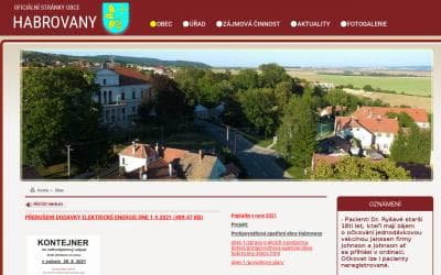 www.habrovany.cz