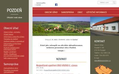 www.obecpozden.cz