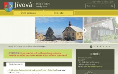 www.obecjivova.cz