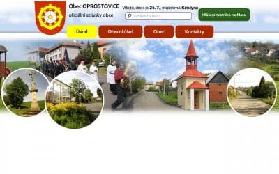 www.oprostovice.cz