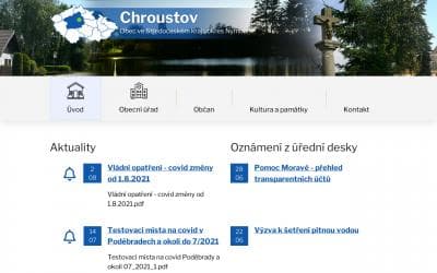 www.chroustov.cz