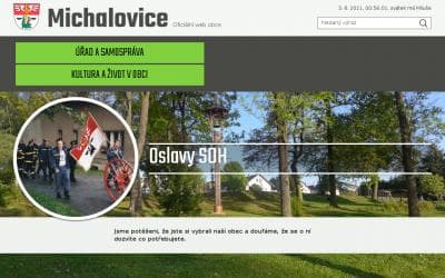 www.obecmichalovice.cz