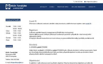 www.ordinacejilek.cz