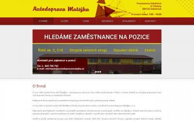 www.autodopravamatejka.cz