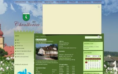 www.chvalkovice.cz
